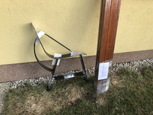 Zahradní lavičky - jednotlivé díly lavičky po zakoupení