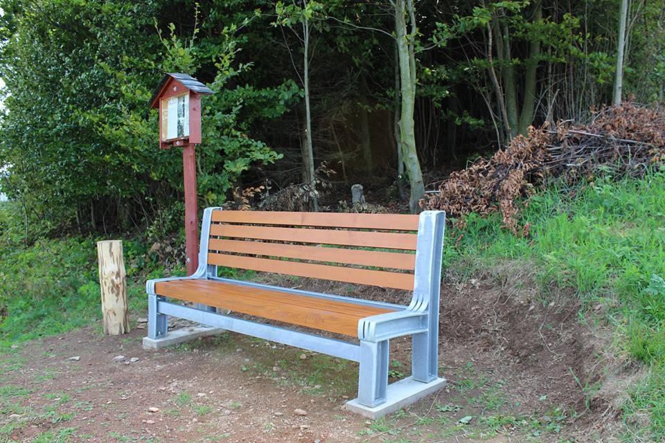 Parková lavička - KovoKrab