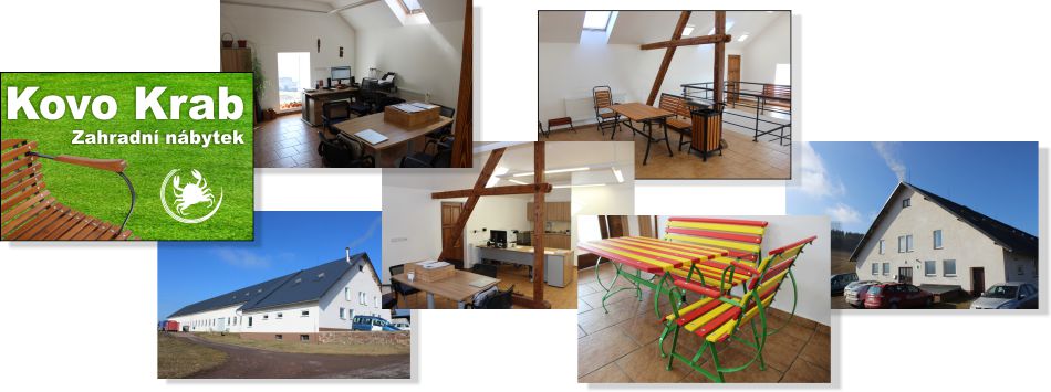 Výroba kvalitního zahradního nábytku s tradicí 20 let - Kovokrab.cz