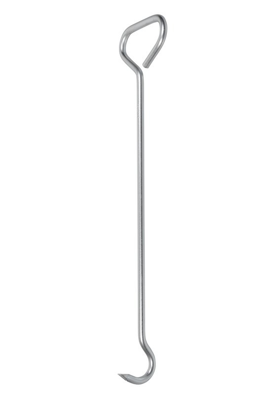 Manipulační zvedák / hák na kanálová víka, poklopy, vpusti z ocelové kulatiny o Ø 12 mm