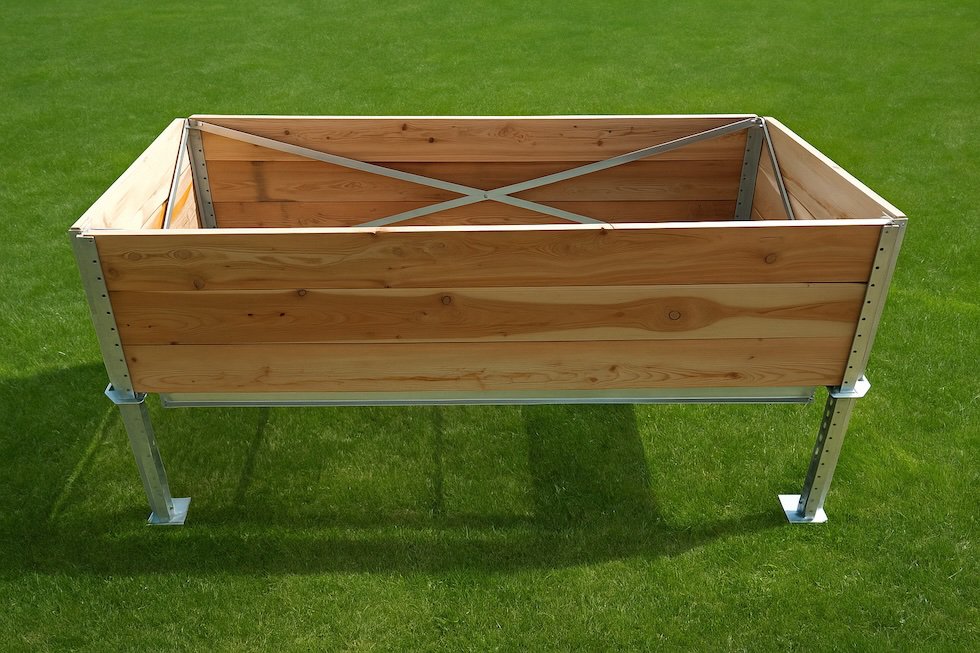 Vyvýšený záhon pro profesionální využití