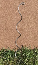 Spirála na rostliny professional (Ø6 x 1800 mm, očko)