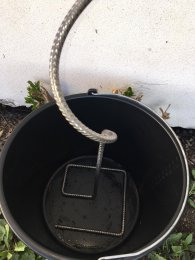 Spirála na rostliny professional (Ø8 x 1800 mm, čtvercová základna, očko)