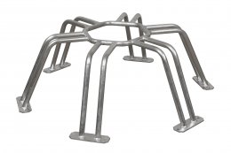 Šestimístný stojan na kola - pavouk