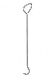 Manipulační zvedák / hák na kanálová víka, poklopy, vpusti z ocelové kulatiny o Ø 12 mm