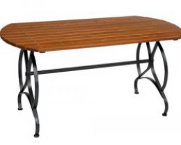 Zahradní stolek - oválný