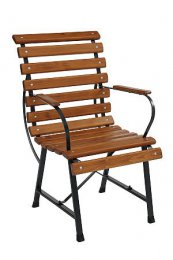 Zahradní křeslo - rovná madla