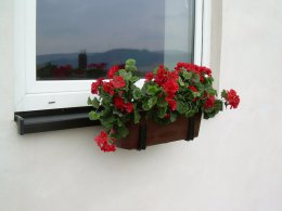 Držák truhlíků parapetový Eva - bez vrtání