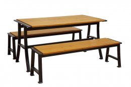 Zahradní nábytek - Parková souprava s lavicí