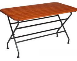 Zahradní stolek - obdelníkový, skládací