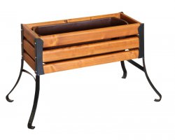 Ozdobný rám na plastové truhlíky 50 cm - s nožičkami