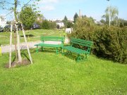 Orlickoústecká nemocnice v Ústí nad Orlicí - lavičky